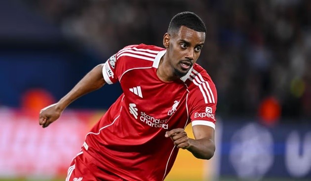 Isak sẵn sàng ra sân cho Liverpool