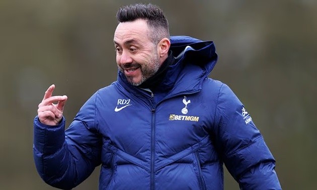 De Zerbi muốn khôi phục bản sắc của Spurs