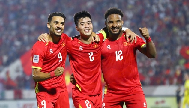 Đội tuyển Việt Nam đang có hàng công chất lượng.