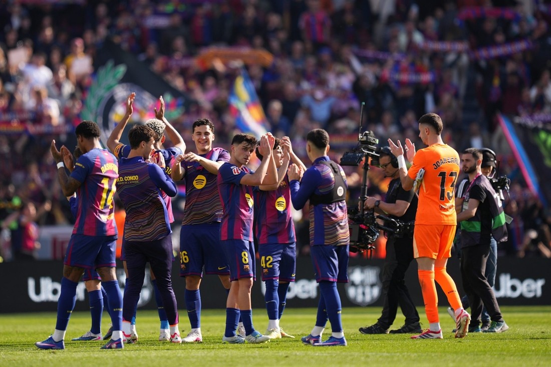 Barcelona sáng cửa vô địch La Liga mùa này.