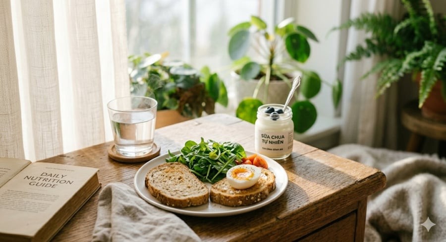 Kết hợp thực phẩm hợp lý giúp duy trì thói quen ăn uống lành mạnh mỗi ngày