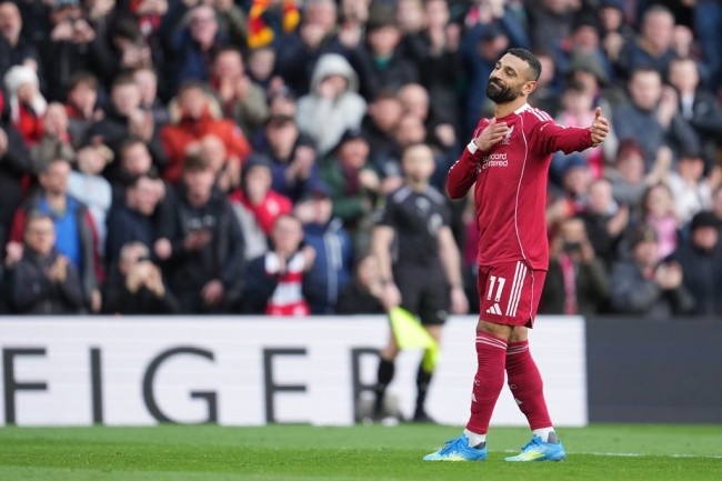 Salah ghi bàn thứ 2 cho Liverpool.