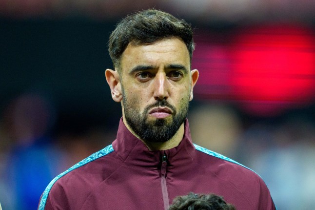 Bruno Fernandes tiếc nuối khi Amorim bị sa thải. 