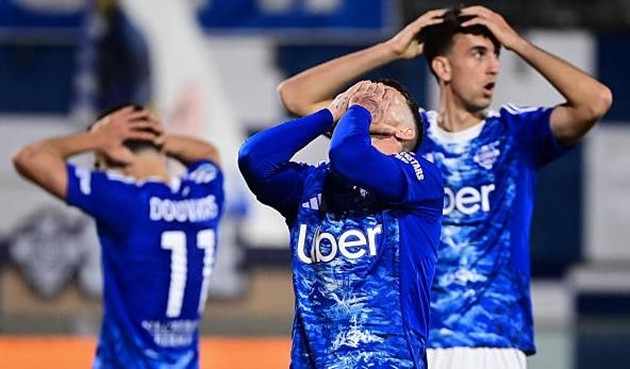 Nỗ lực của Como là không đủ để giúp đội nhà giành lại 1 điểm.