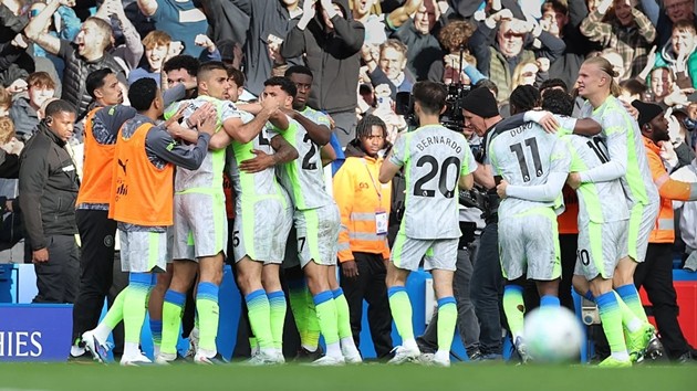 Man City thể hiện hình ảnh của đội bóng đua đường dài.