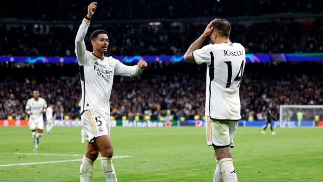 Joselu là cái tên giúp Bellingham có chiến thắng đầu tiên trước Bayern