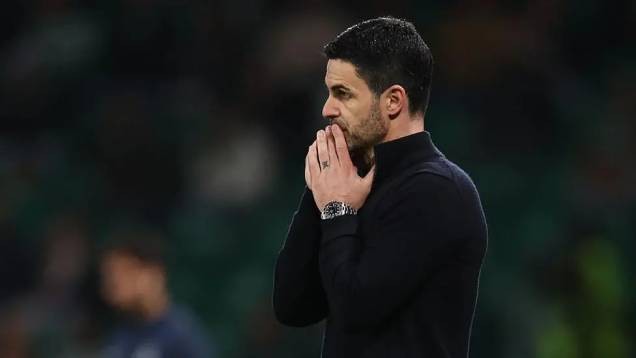 Áp lực đang đè nặng lên Arteta sau chuỗi phong độ sa sút của Arsenal tại Ngoại hạng Anh.