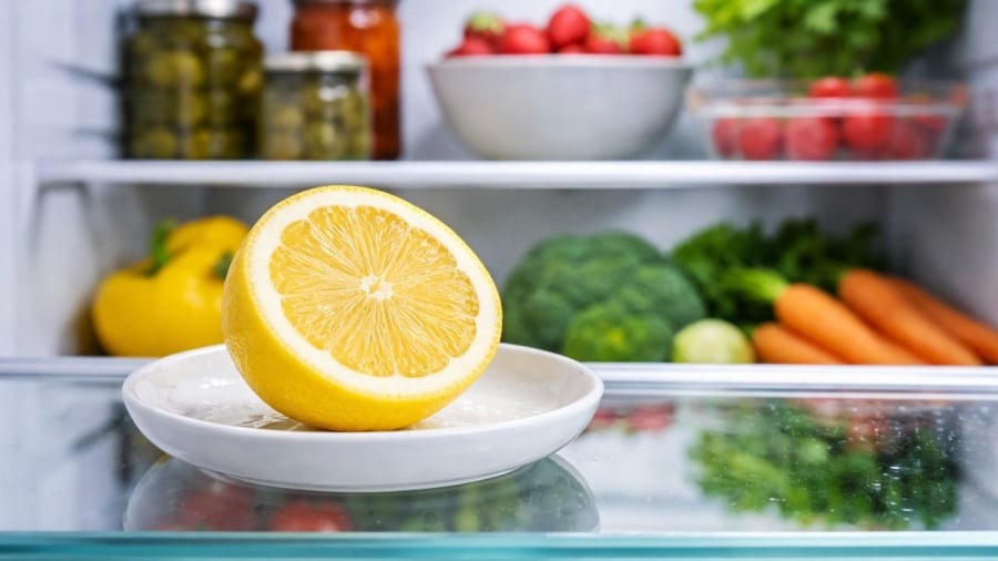 Miếng chanh trong tủ lạnh mang lại công dụng bất ngờ
