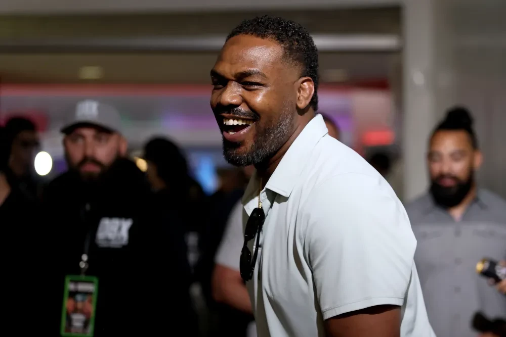 Jon Jones tham dự sự kiện tại Miami