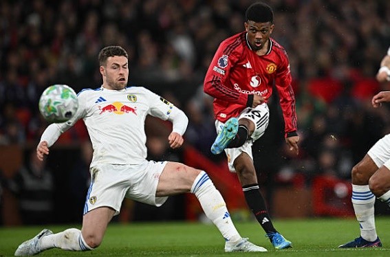 Amad Diallo (6.0): Thi đấu năng nổ bên hành lang cánh phải và tạo ra một số tình huống đột phá mang tính đột biến cao. Tuy nhiên, hiệu quả cuối cùng từ các pha tạt bóng của anh vẫn chưa đạt yêu cầu trước khi rời sân nhường chỗ cho đồng đội.