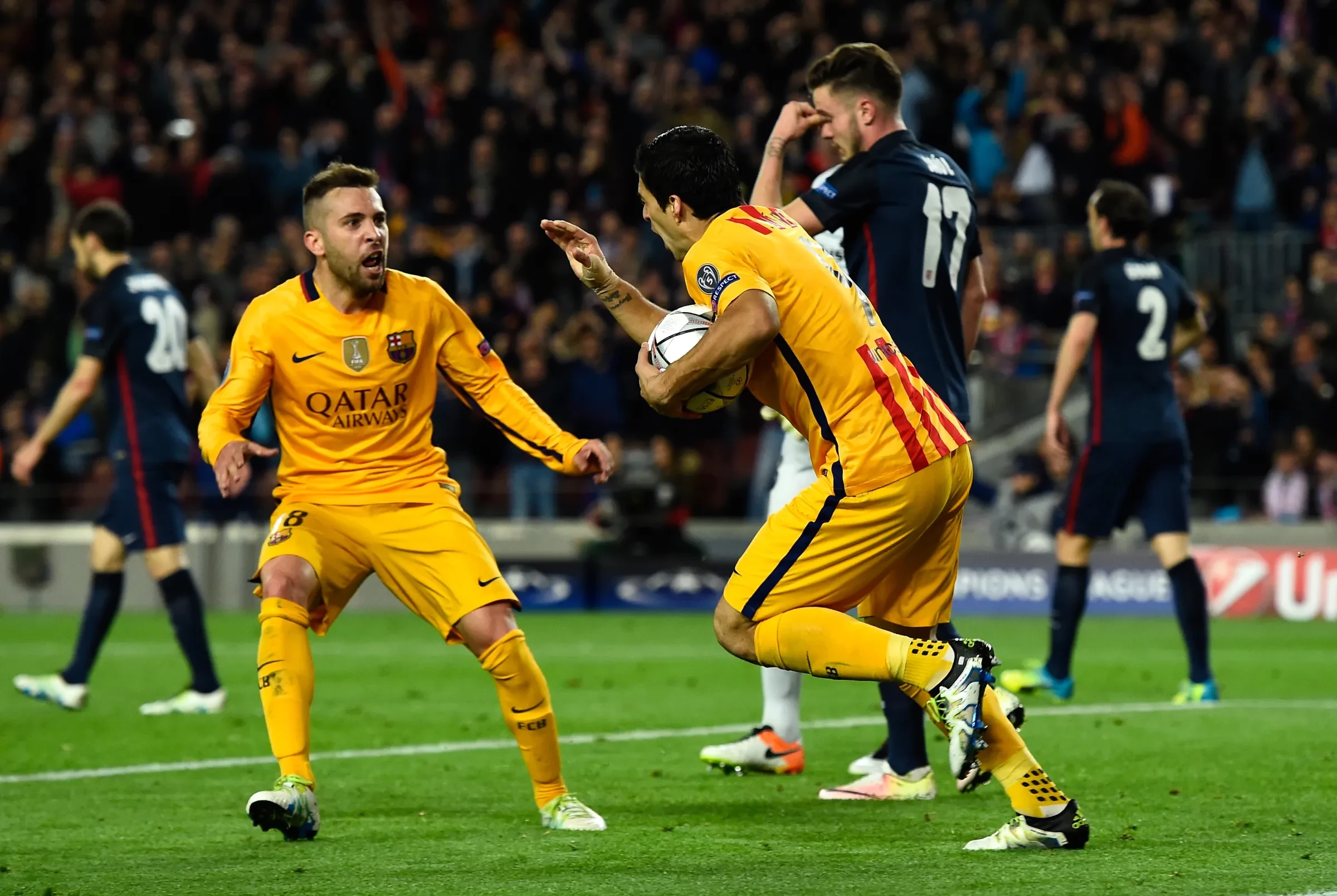 Camp Nou chứng kiến bản lĩnh thép Atletico.