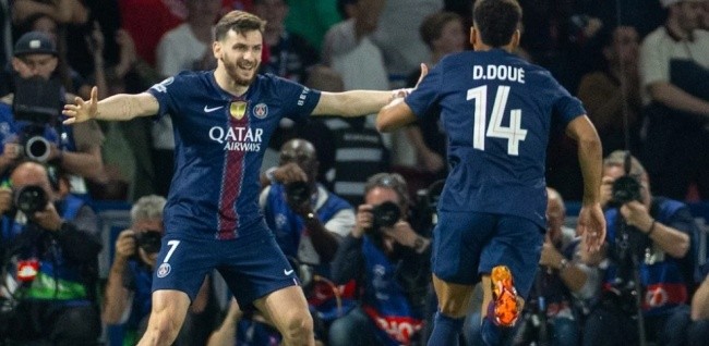 PSG từng bị ngược dòng ở Champions League.