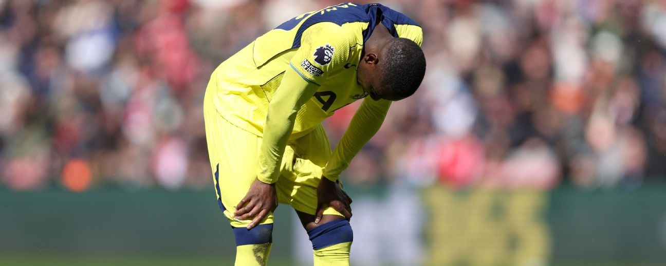 Tottenham đã thực sự rơi xuống nhóm trụ hạng.