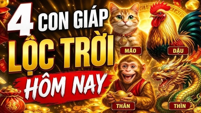 Ăn may nhất tuần: 4 con giáp hết đêm nay Tiền chảy về túi không ngừng