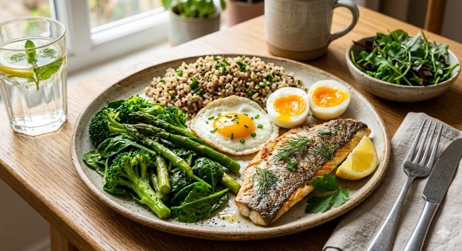 Chế độ ăn đa dạng và hợp lý là nền tảng cho sức khỏe lâu dài