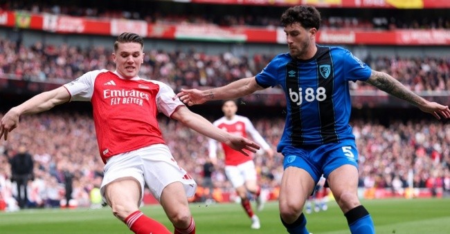 Arsenal gây thất vọng trước Bournemouth.