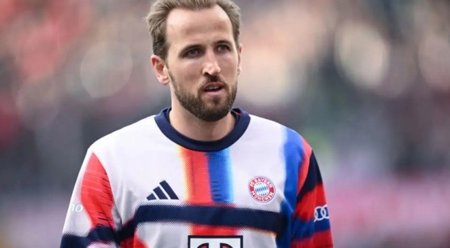 Kane trong màu áo Bayern.