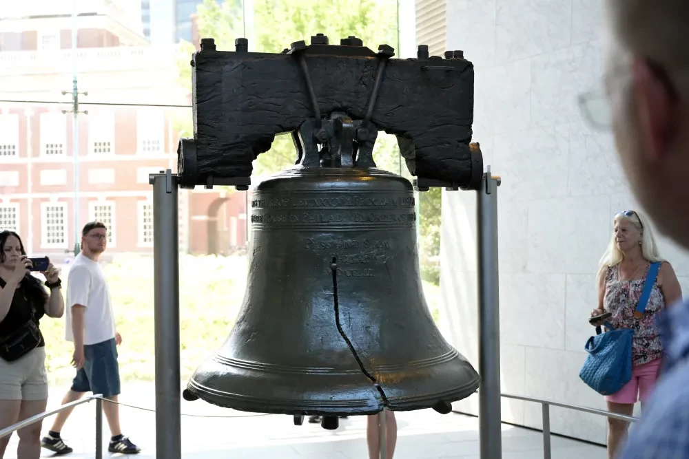 Quả chuông Tự do Liberty Bell tại Philadelphia