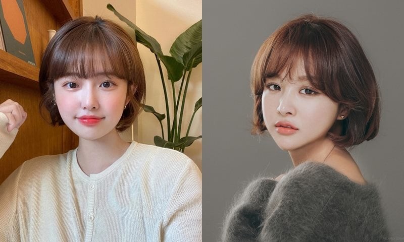 Tóc bob ngắn là lựa chọn quen thuộc nhờ sự linh hoạt và khả năng giữ form tốt. 