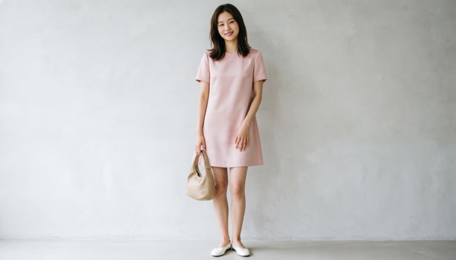 Hồng baby giúp hoàn thiện vẻ ngoài nữ tính, trẻ trung mà không hề “bánh bèo” quá đà.