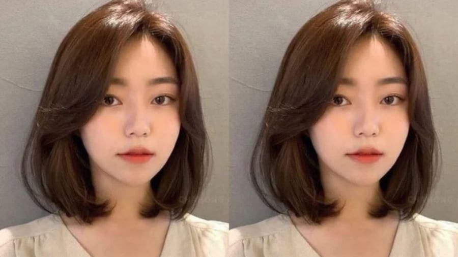 Kiểu uốn cụp chữ C là một trong những biến thể phổ biến nhất nhờ khả năng ôm sát gương mặt một cách tự nhiên. 