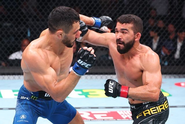Patricio Freire came up short against Aaron Pico at UFC 327.