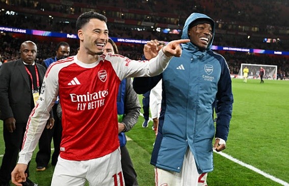 Martinelli tiết lộ các cầu thủ Arsenal rất phấn khích khi lọt vào bán kết Champions League.