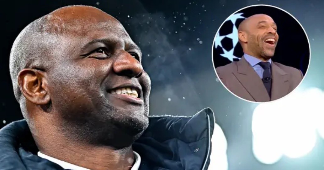 Vieira và Henry khuấy động trường quay CBS.