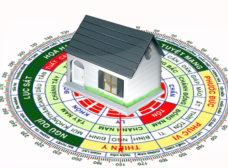 Những người có điều kiện kinh tế thường rất kỹ lưỡng khi lựa chọn nhà ở, đặc biệt là về thiết kế căn hộ và hướng nhà. Ảnh minh họa