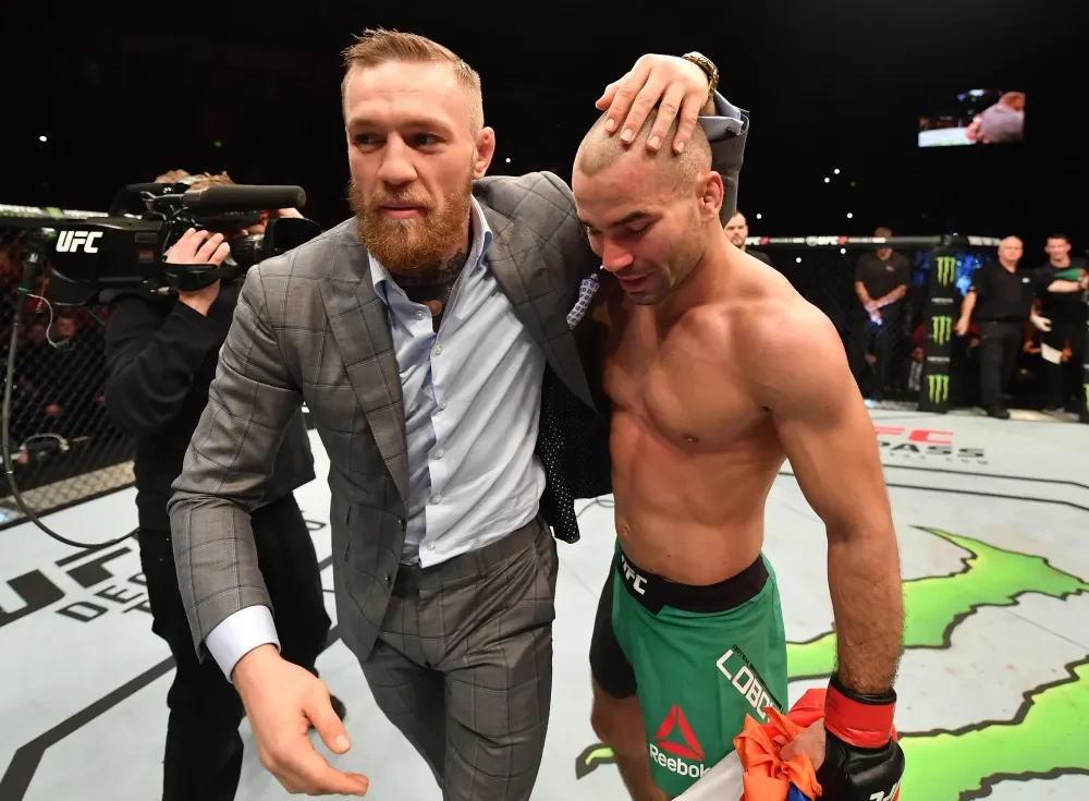 Conor McGregor và Artem Lobov