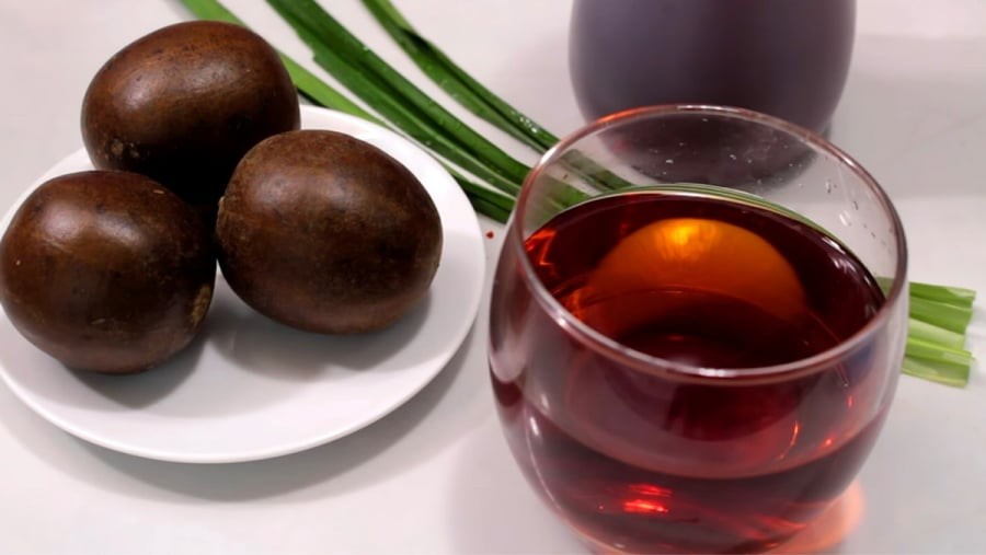 Trà la hán có vị ngọt thanh tự nhiên, dễ uống mà không cần thêm đường