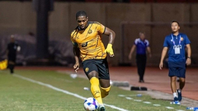 Rimario Gordon trong màu áo Thanh Hóa.