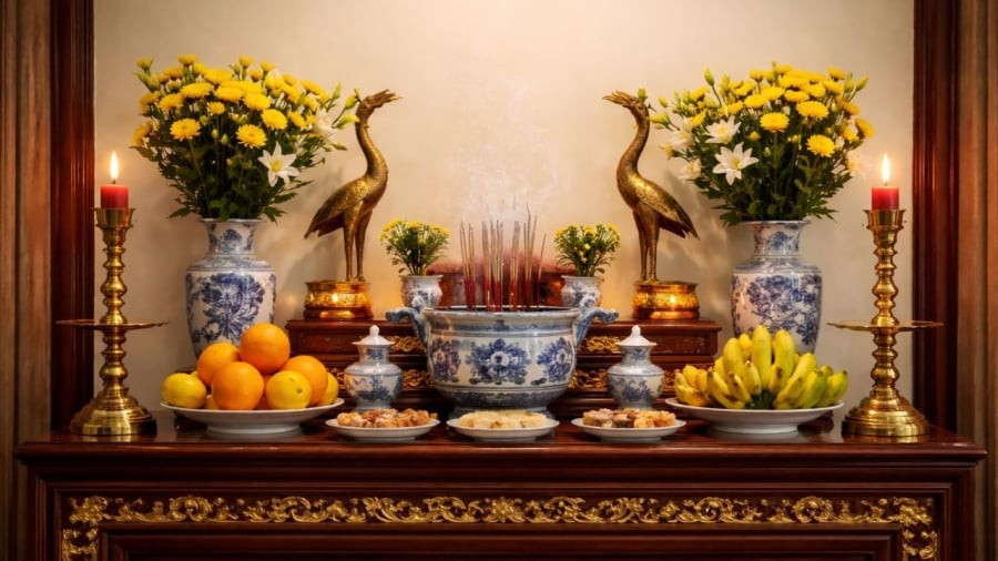 Ban thờ có những dấu hiệu này chính là biểu hiện tụ khí