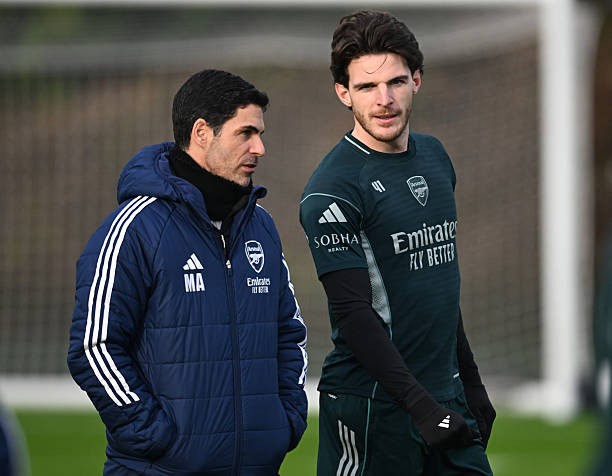 Arteta và Rice có chung một tâm lý. 