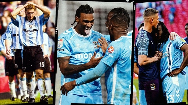 Coventry mất 25 năm để trở lại Ngoại hạng Anh