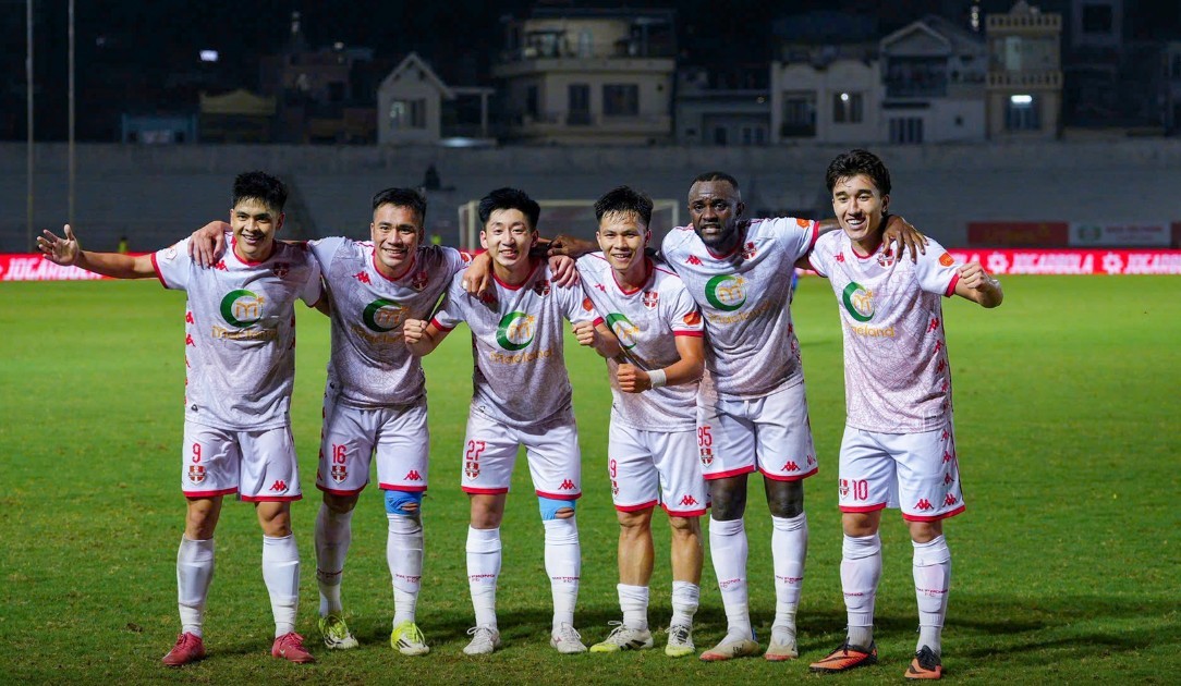 Hải Phòng hướng đến chiến thắng thứ 3 liên tiếp khi chạm trán Hà Tĩnh. Ảnh: CLB Hải Phòng.