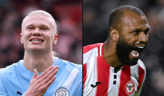 Haaland cạnh tranh Chiếc giày Vàng với Igor Thiago.