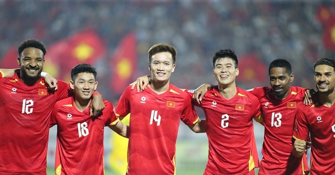 Tuyển Việt Nam đang có phong độ tốt.