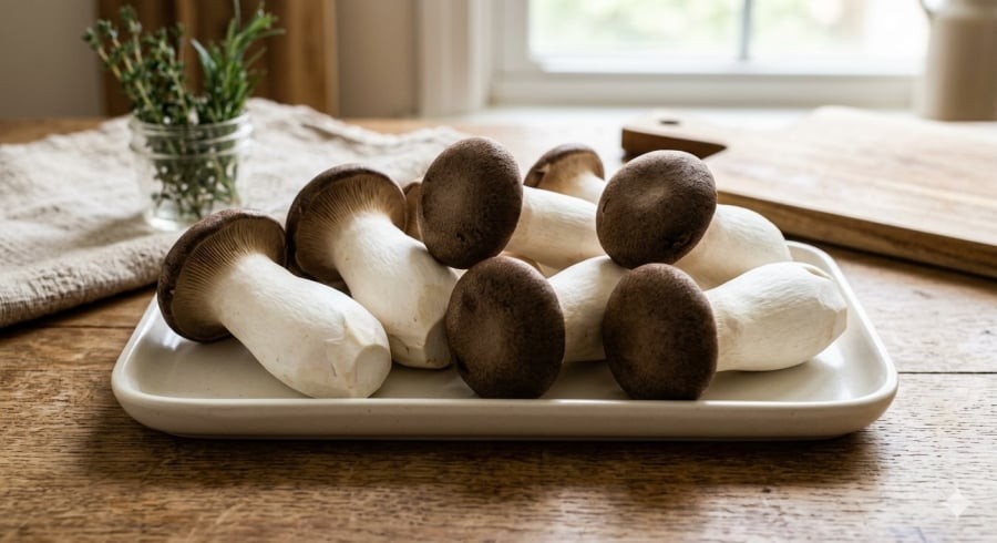 Nấm đùi gà tươi – nguyên liệu giàu dinh dưỡng, dễ chế biến