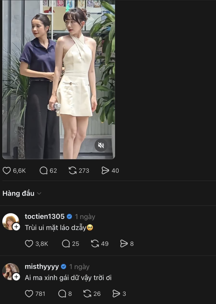 Tóc Tiên tự nhận xét một câu bất ngờ về biểu cảm của mình khi bị bắt gặp trên phố