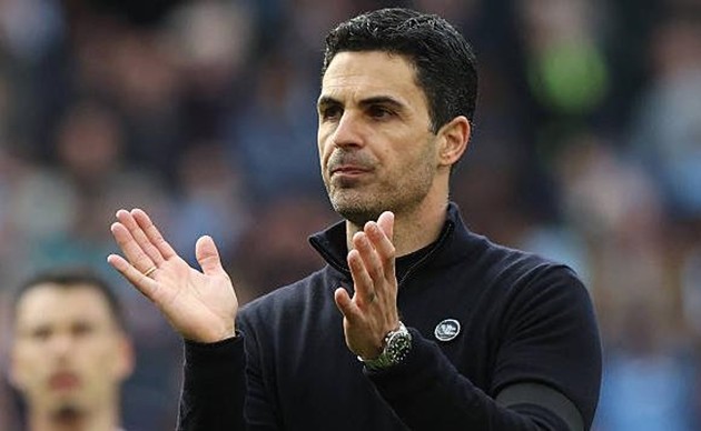 Mikel Arteta tiếc nuối với trận thua của Arsenal.