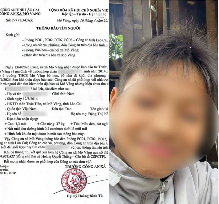 Sau khi nắm bắt thông tin, lãnh đạo xã Mỏ Vàng cùng lực lượng công an và quân sự xã đã có mặt tại hiện trường, chỉ đạo khoanh vùng và bảo vệ khu vực liên quan, đồng thời báo cáo vụ việc lên cấp trên. 