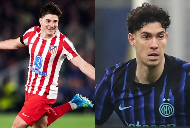 Barcelona dồn lực chiêu mộ bộ đôi Julian Alvarez và Alessandro Bastoni trong hè 2026.