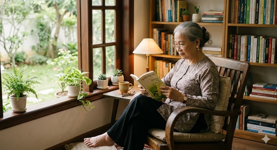 Tuổi già hạnh phúc bắt đầu từ cảm giác được tự do và làm chủ cuộc sống