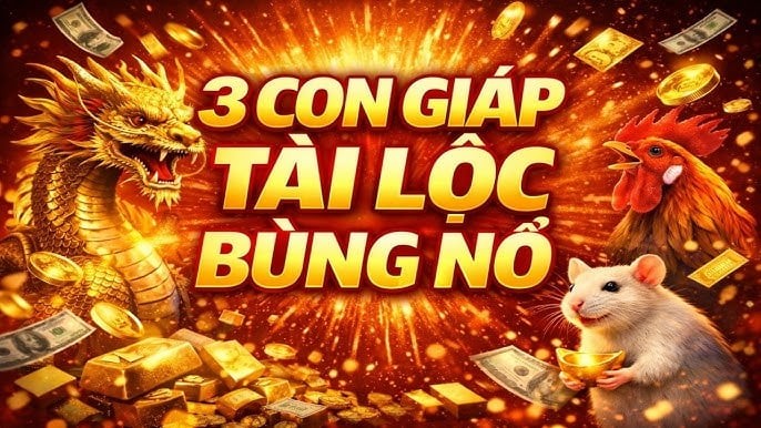 3 con giáp Rồng cuộn vươn mình, 1 tuổi lao đao công việc