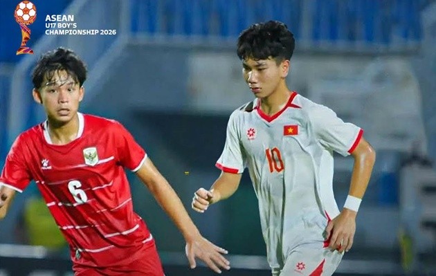 U17 Indonesia dừng bước sau trận hòa U17 Việt Nam. Ảnh: ASEAN FOOTBALL.