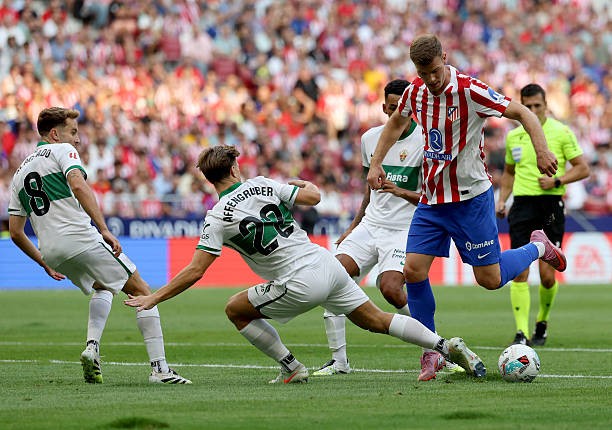 Atletico Madrid chuẩn bị làm khách trên sân của Elche.