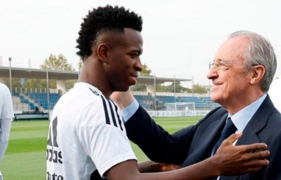 Chủ tịch Perez vẫn đặt niềm tin vào Vini.