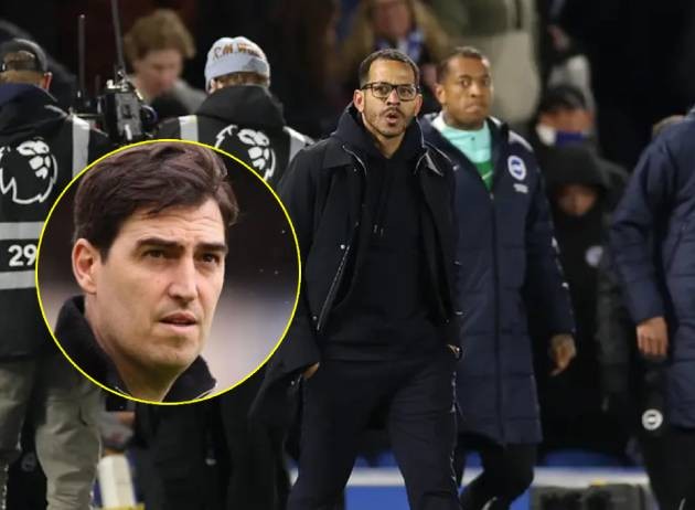 Chelsea liên hệ Andoni Iraola, ghế nóng của Liam Rosenior lung lay dữ dội.