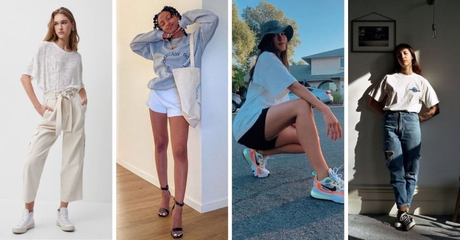 Các thiết kế form rộng thường được ưa chuộng hơn vì tạo cảm giác thoáng mát, đồng thời mang lại vẻ ngoài trẻ trung và linh hoạt.